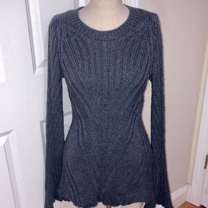 Aqua Wool/Cashmere Sweater